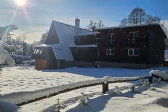 Cottage Trusalka in the winter