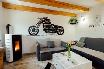 Ferienhaus Bikers house im Winter