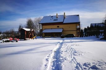 Villa Gold im Winter