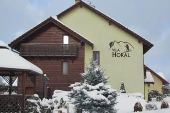 Vila Horal télen