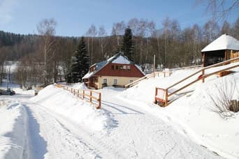 Apartamenty Vydrýsek w zimie