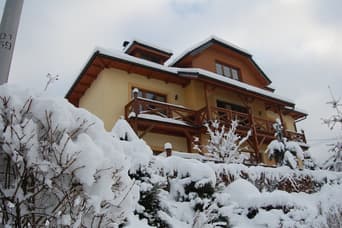 Apartmány Hážovský Dvůr v zimě