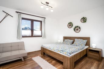 Landhaus pod vŕškom im Winter