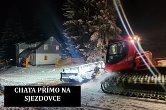 Horská Chata Studánka na sjezdovce v létě