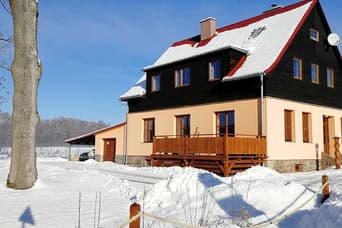 Panzió Fořt télen