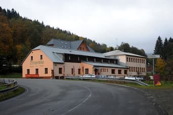 Domek Ztracenka w zimie