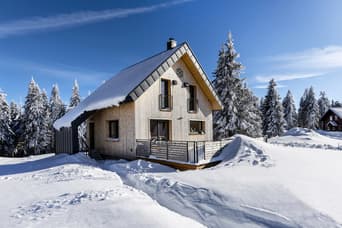 Chata Snowflake Martinské Hole v zime
