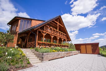 Chalet Valachy in the winter