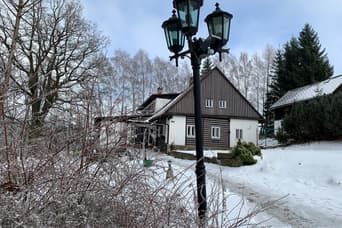 Penzion Nad Rokytenkou v zimě