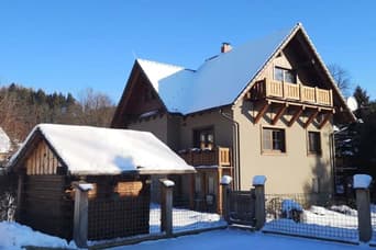 Ubytovanie pod Homôlkou v zime