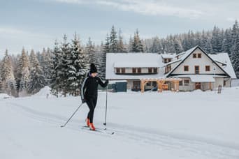 Orava Village in the winter