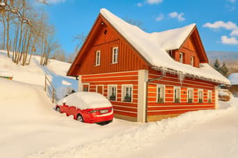 Apartamenty Mlýn w zimie