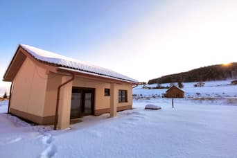 Panorama Home Valča v zime