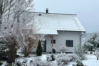 Cottage U Potůčku in the winter