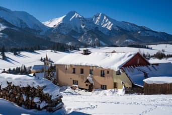 Ubytování u Maťka a Kubka v zimě