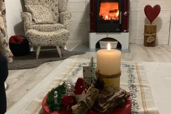 Ferienhaus Čučoriedka im Winter