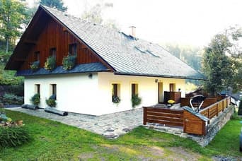 Domek Maruška Šanov w zimie