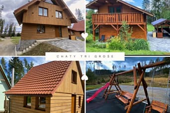 Chaty Tri groše im Sommer