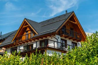 Ferienhaus Štvorlístok- 4 samostatné apartmány im Sommer