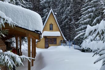 Házikó Donky télen