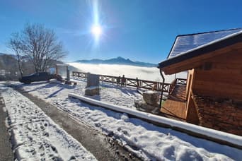 Chalet George in the winter