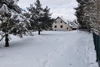 Chata4hory Malá Morávka - Karlov pod Pradědem in the winter