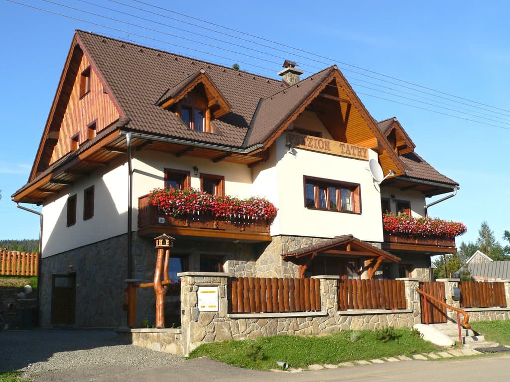 Teren zewnętrzny - Pensjonat Tatry Restaurant
