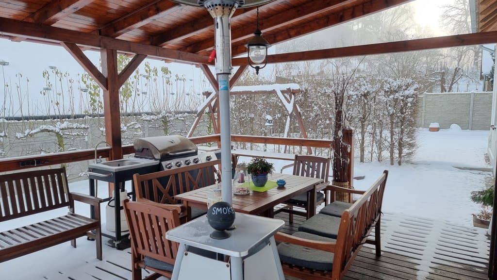 Holiday Home Kvítek im Winter