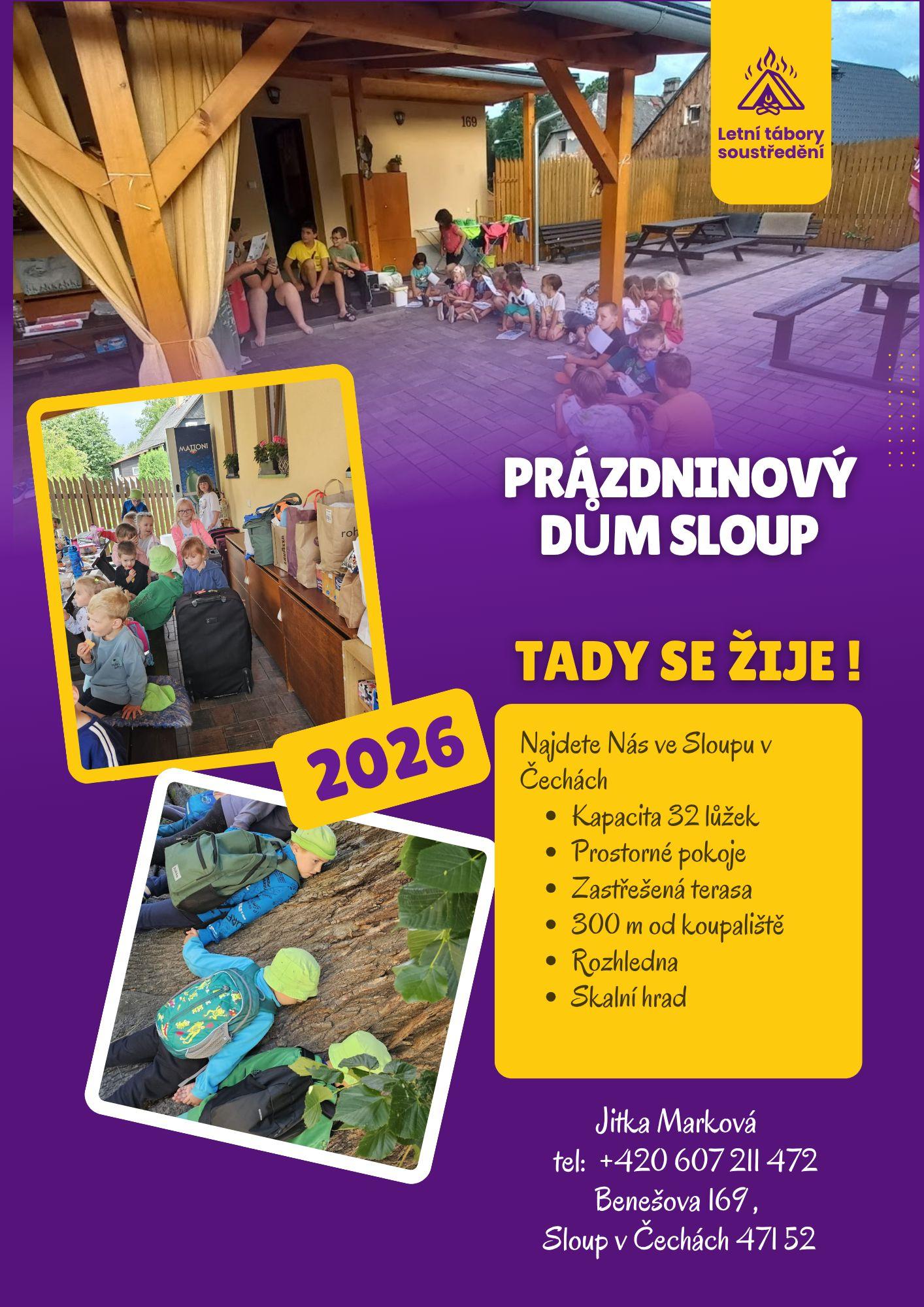 Prázdninový dům Sloup 975801