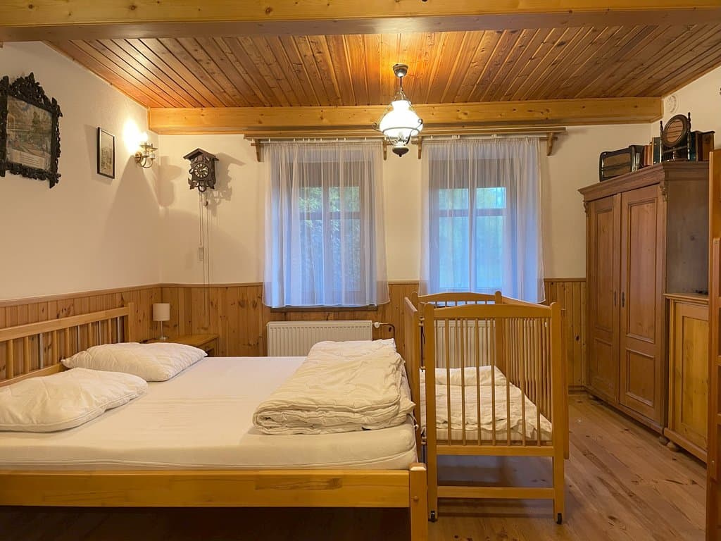 čtyřlůžkový pokoj č.1  v přízemí - Chalupa u Podskalských