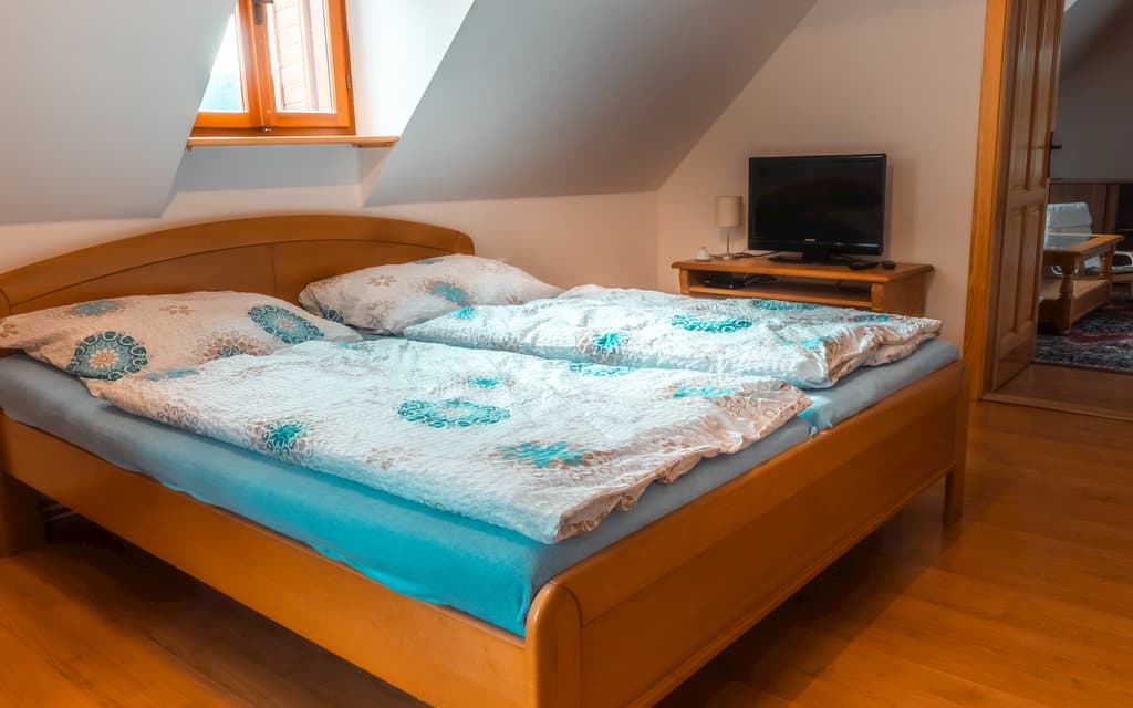 čtyřlůžkový pokoj č.3 v patře - Chalupa u Podskalských