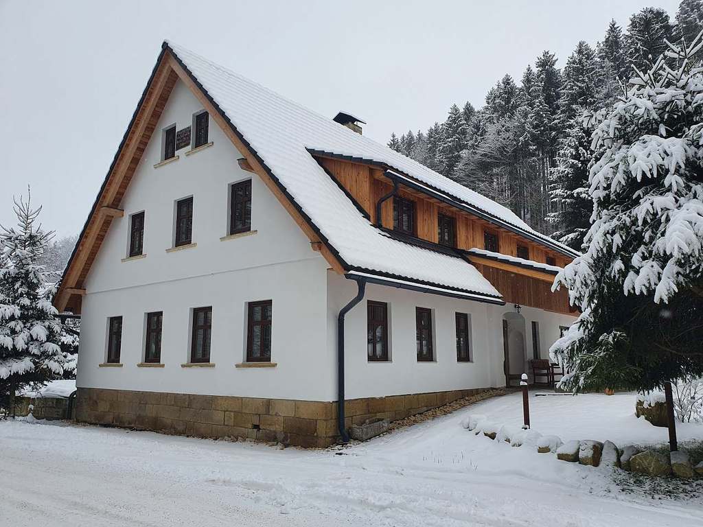 Kamenný Vrch Adršpach w zimie
