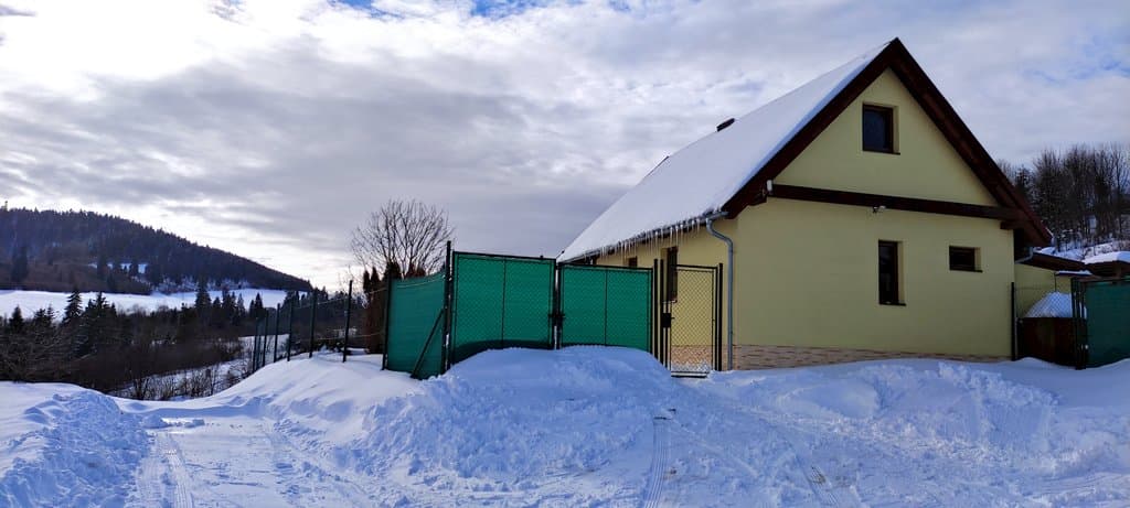Exteriér - Wellness Chata Horbek s kaďou a saunou