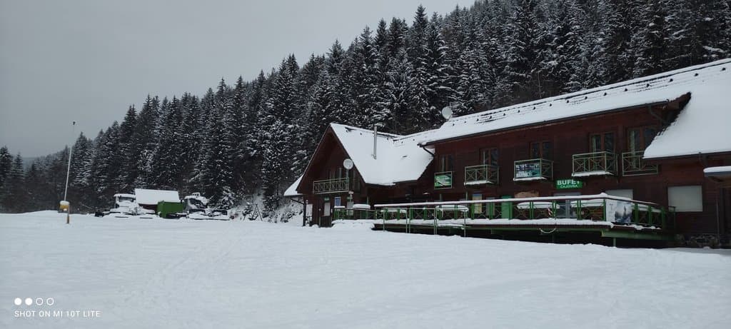 Skipark Vyšné Ružbachy - Wellness Chata Horbek s kaďou a saunou