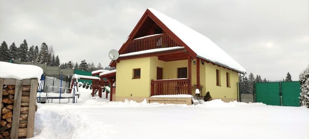 Exteriér - Wellness Chata Horbek s kaďou a saunou