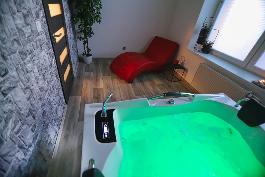 Wellness apartmán Leqwell v zimě