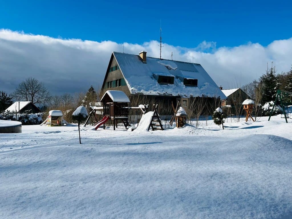 Ferienhaus Markétka im Winter