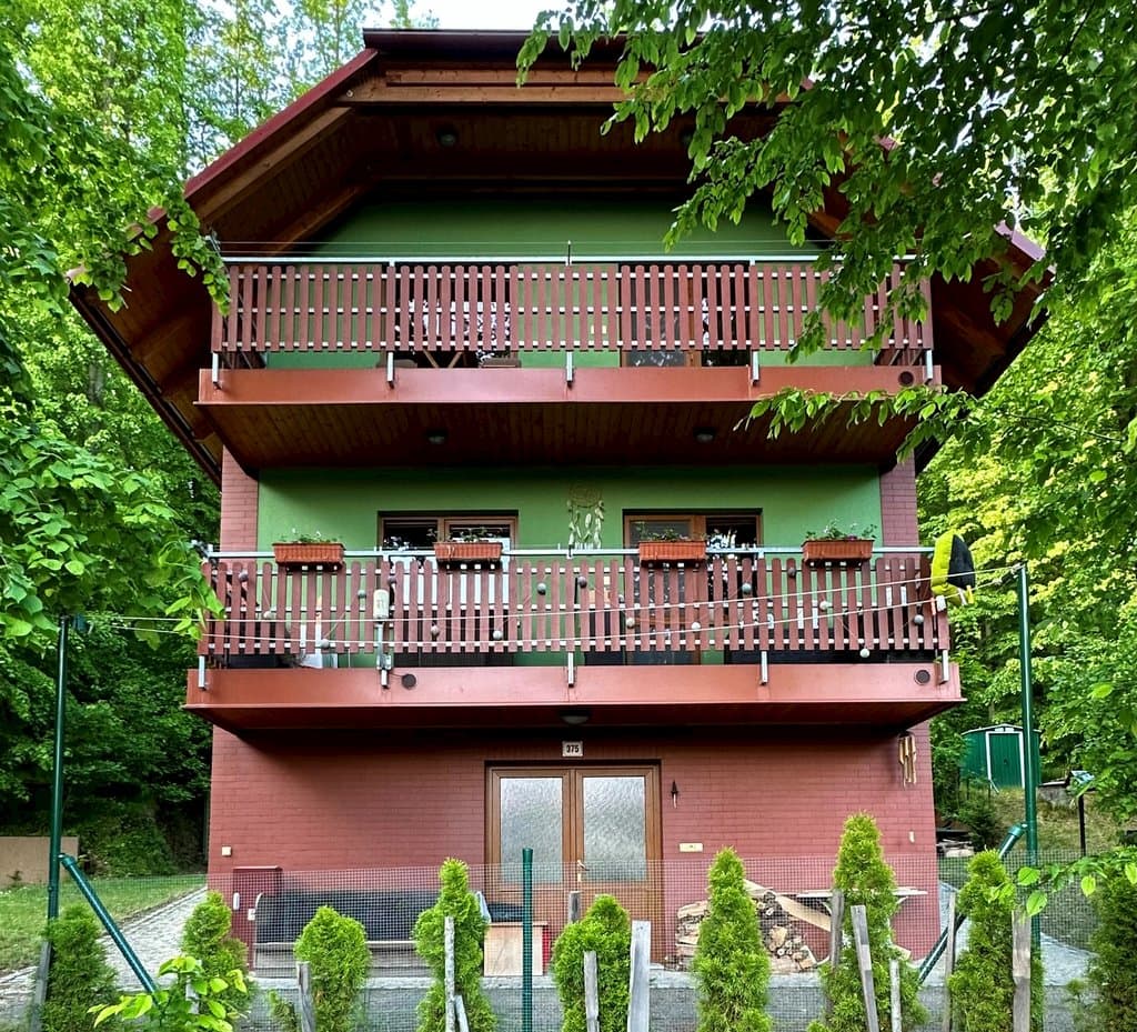 Wellness srub na Vranovské přehradě Starý Petřín