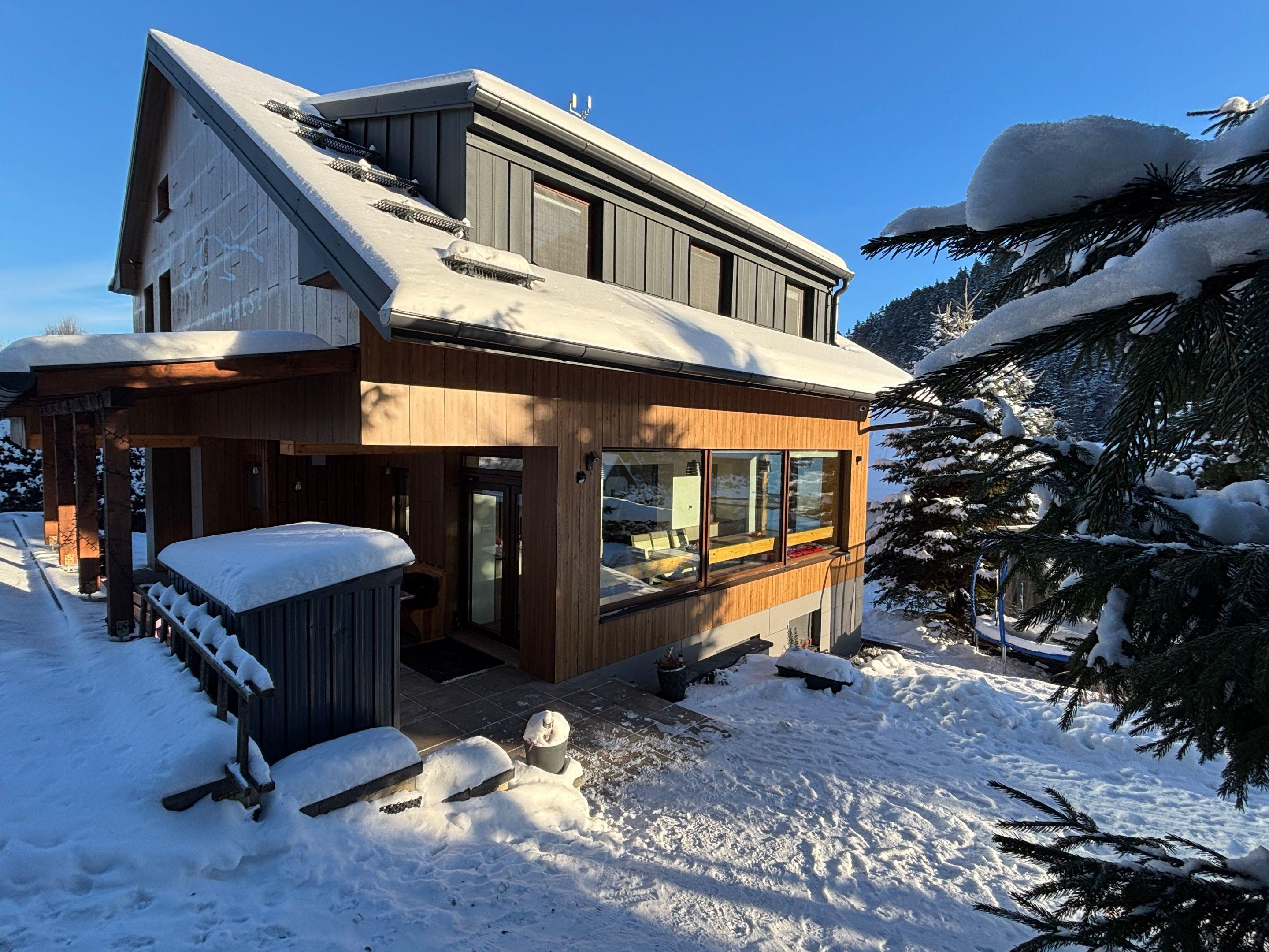 Chalet Dereše v zime