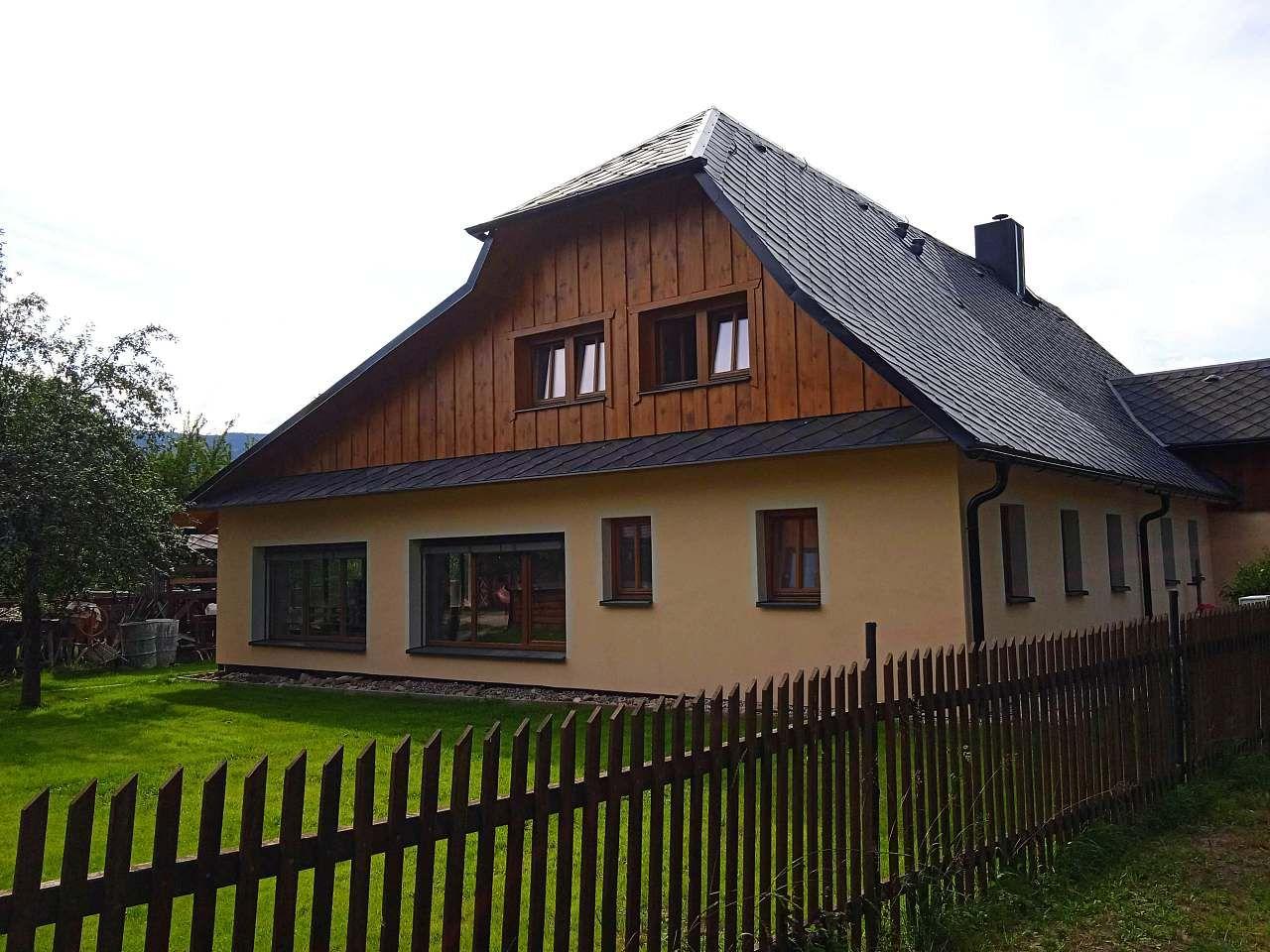 Landhaus Červenka im Winter