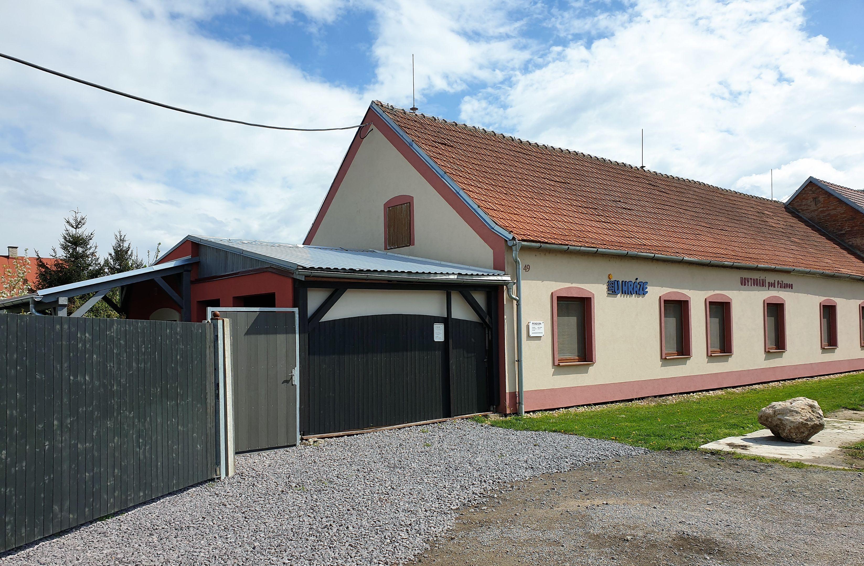 Teren zewnętrzny - Ubytování pod Pálavou - U HRÁZE