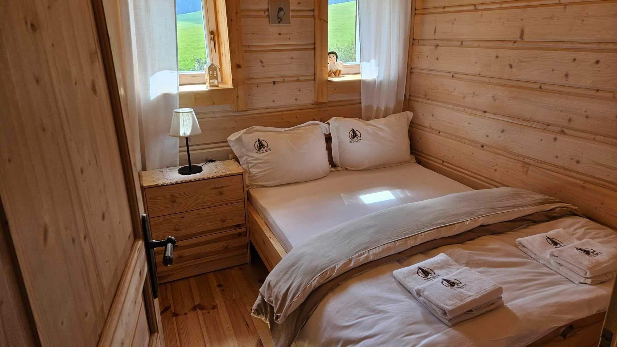 Zweibettzimmer  - Blockhaus Borovianka