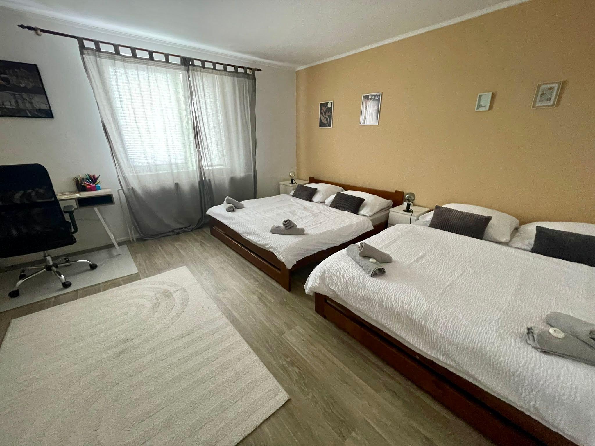 Vierbettzimmer  - Štýlový Domček Andrea blízko Snowlandu Valča