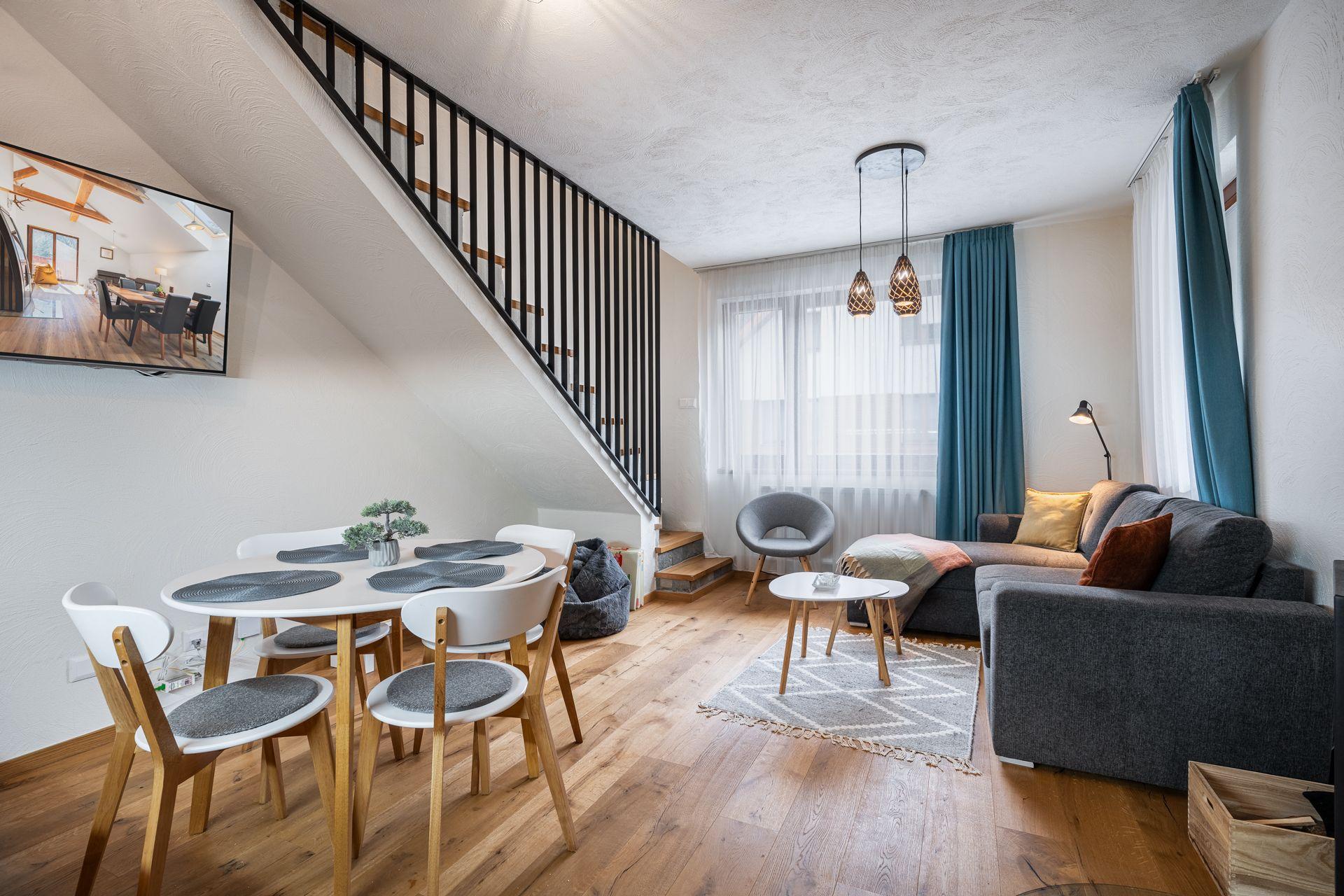 Ferienwohnung Klára im Winter