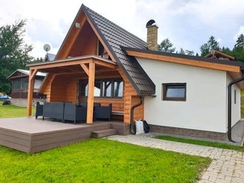 Domek Family Oravská priehrada w zimie