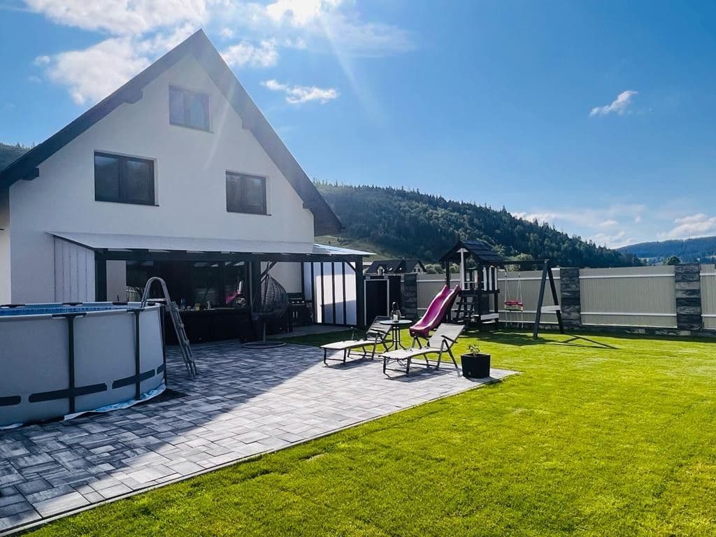 Villa Zoe s privátnym wellness in the summer
