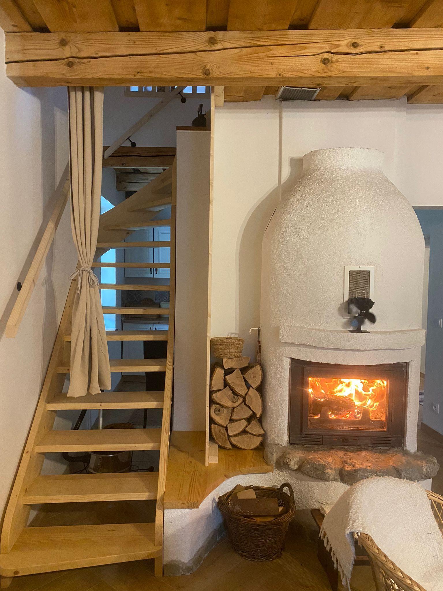 Wohnzimmer - Rodinná chalupa Pribiš