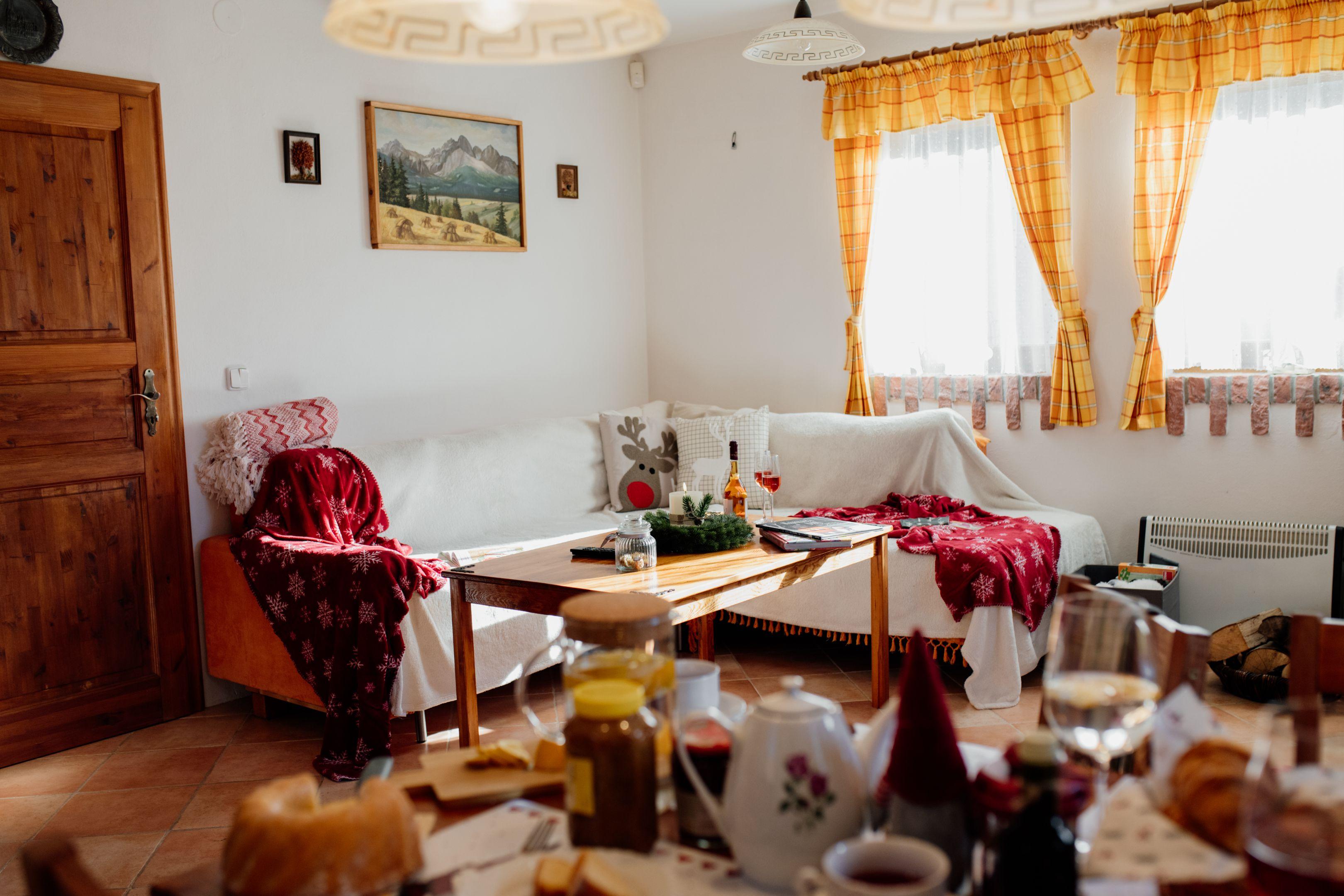 Wohnbereich - Ferienhaus Relax Donovaly