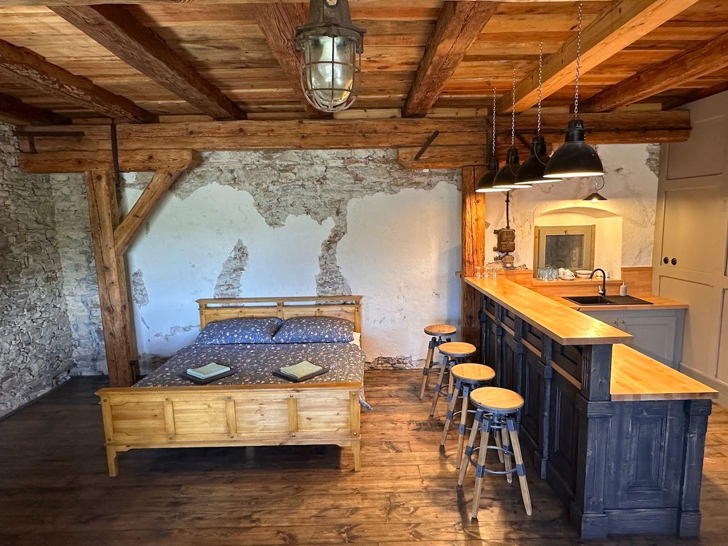 Apartament z 1 sypialnią  - Aartamenty Sýpka Farma Bláto