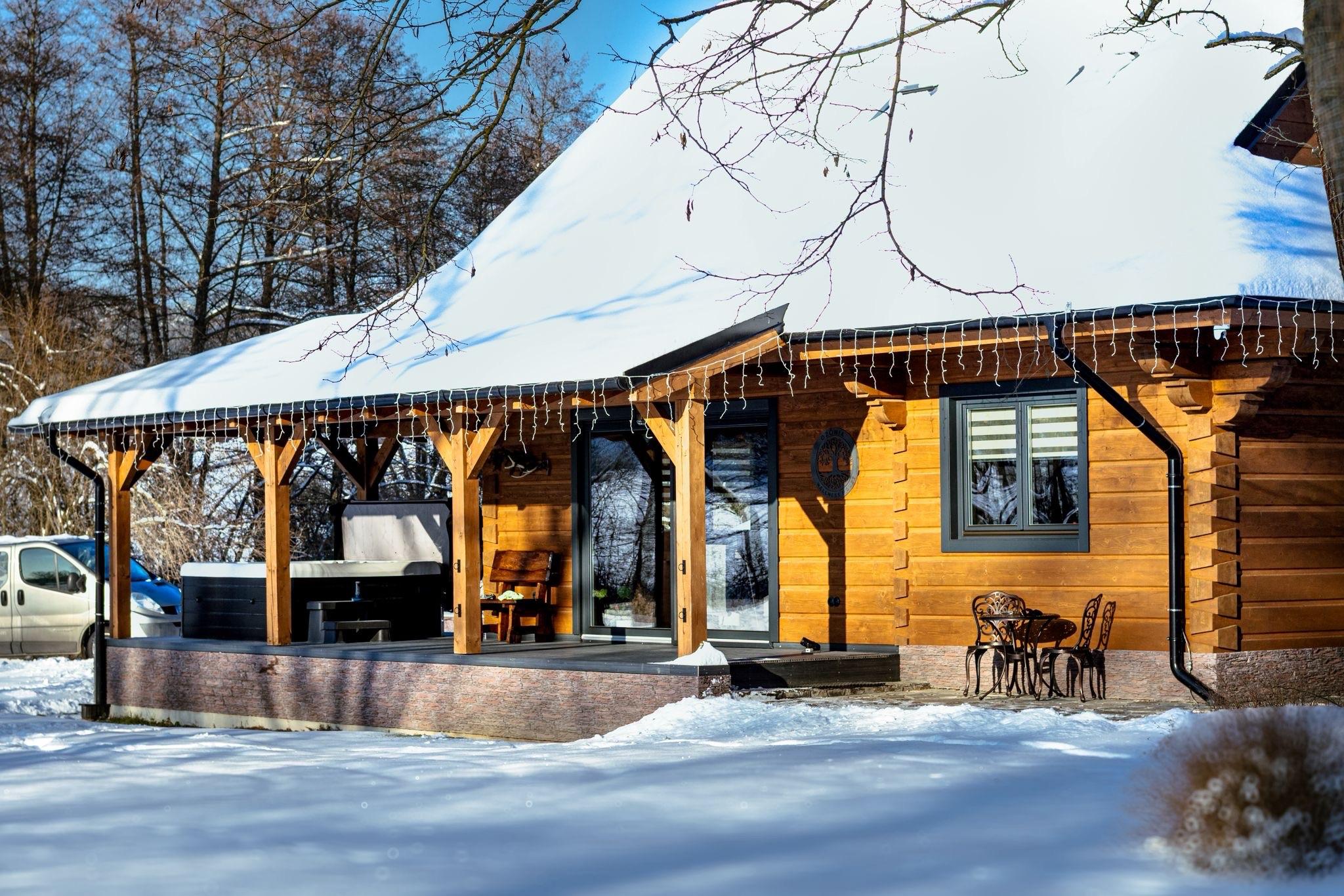 Ozónia Wellness House w zimie